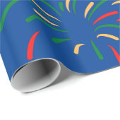 Cadeau Papier d'enveloppement coloré (Coin rond)