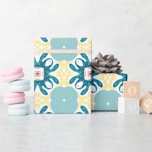 Cadeau Papier d'enveloppement coloré (Baby Shower)