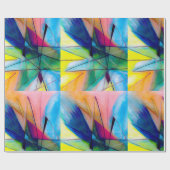 Cadeau Papier d'enveloppement coloré (Plat)