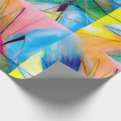 Cadeau Papier d'enveloppement coloré (Coin)