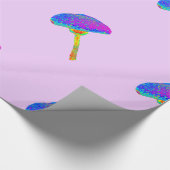 Cadeau Papier d'enveloppement coloré de champignons (Coin)