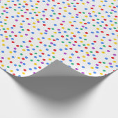 Cadeau Papier d'enveloppement Confetti coloré (Coin)