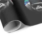 Cadeau Papier d'enveloppement cool Gorilla (Coin rond)