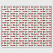 Cadeau Papier d'enveloppement coquin ou coquin (Plat)