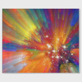 Cadeau Papier d'enveloppement couleur éclat (Plat)