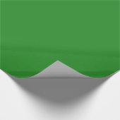 Cadeau Papier d'enveloppement couleur solide vert brillan (Coin)