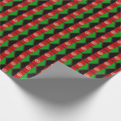 Cadeau Papier d'enveloppement d'abeilles à drapeau afghan (Coin)