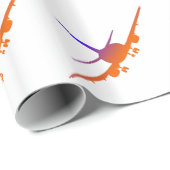 Cadeau Papier d'enveloppement d'aéronef (Coin rond)