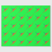 Cadeau Papier d'enveloppement d'aéronef (Plat)
