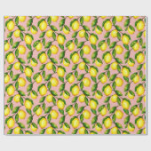 Cadeau Papier d'enveloppement d'agrumes (Plat)