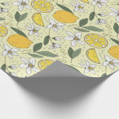 Cadeau Papier d'enveloppement d'agrumes (Coin)
