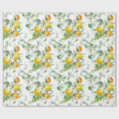 Cadeau Papier d'enveloppement d'agrumes (Plat)