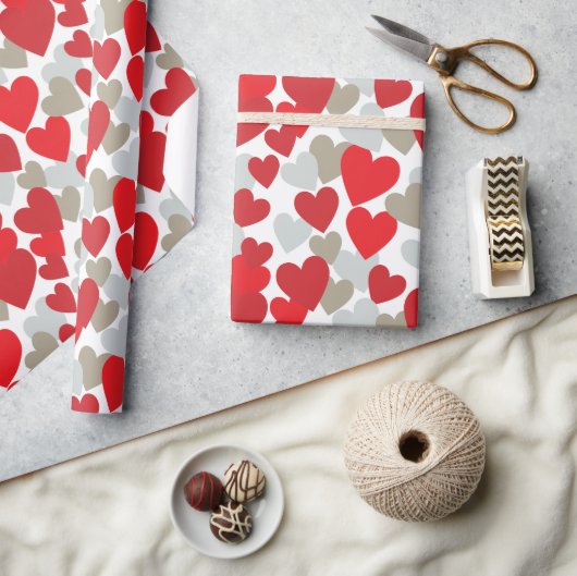 Cadeau Papier d'enveloppement d'amour (Artisanat)