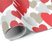 Cadeau Papier d'enveloppement d'amour (Coin rond)