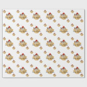Cadeau Papier d'enveloppement d'anniversaire (Plat)