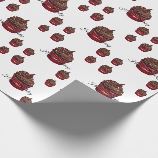 Cadeau Papier d'enveloppement d'anniversaire (Coin)