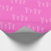 Cadeau Papier d'enveloppement d'anniversaire brillant (Coin)