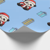 Cadeau Papier d'enveloppement d'anniversaire Cute Panda (Coin)