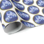 Cadeau Papier d'enveloppement d'anniversaire de Gallifrey (Coin rond)