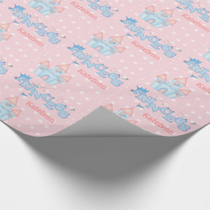 Cadeau Papier d'enveloppement d'anniversaire de la prince
