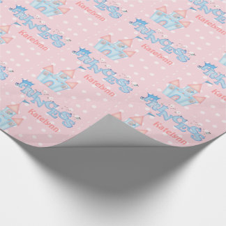 Cadeau Papier d'enveloppement d'anniversaire de la prince