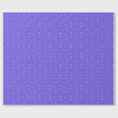 Cadeau Papier d'enveloppement d'anniversaire Lilac Bliss (Plat)