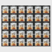 Cadeau Papier d'enveloppement d'anniversaire mignon Malsh (Plat)