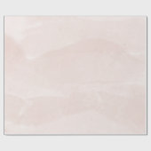 Cadeau Papier d'enveloppement d'aquarelle Pastel de sable (Plat)