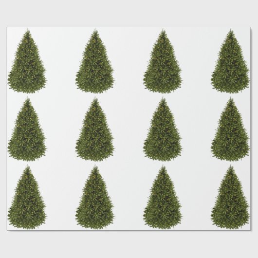 Cadeau Papier d'enveloppement d'arbre de Noël (Plat)