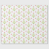 Cadeau Papier d'enveloppement d'arbre de Noël (Plat)