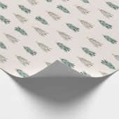 Cadeau Papier d'enveloppement d'arbre de Noël (Coin)