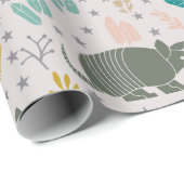 Cadeau Papier d'enveloppement d'armadillo mou (Coin rond)