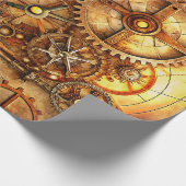 Cadeau Papier d'enveloppement d'art Steampunk (Coin)