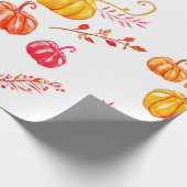 Cadeau Papier d'enveloppement d'automne (Coin)