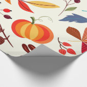 Cadeau Papier d'enveloppement d'automne (Coin)