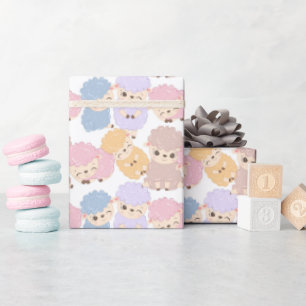 Cadeau Papier d'enveloppement de Baby shower mou