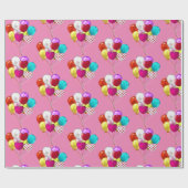 Cadeau Papier d'enveloppement de ballons (Plat)