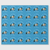 Cadeau Papier d'enveloppement de base-ball de garçon (Plat)