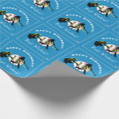 Cadeau Papier d'enveloppement de base-ball de garçon (Coin)