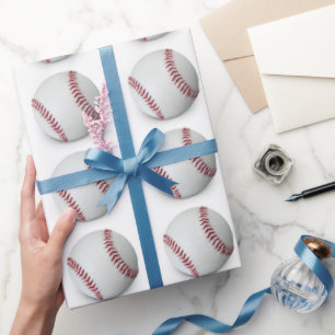 Cadeau Papier d'enveloppement de baseball