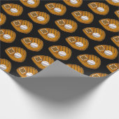 Cadeau Papier d'enveloppement de baseball (Coin)