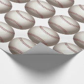 Cadeau Papier d'enveloppement de baseball (Coin)