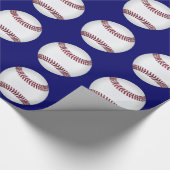 Cadeau Papier d'enveloppement de baseball (Coin)
