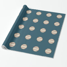 Papier d'enveloppement de baseball vintage