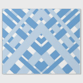 Cadeau Papier d'enveloppement de bison bleu (Plat)