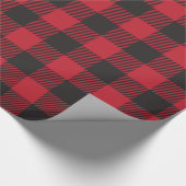 Cadeau Papier d'enveloppement de bison rouge (Coin)