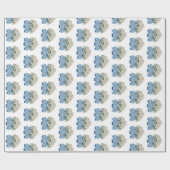 Cadeau Papier d'enveloppement de bocal de gingembre peint (Plat)