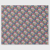 Cadeau Papier d'enveloppement de bonbons de Noël (Plat)