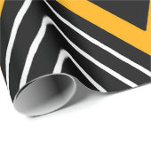 Cadeau Papier d'enveloppement de boue africain (Coin rond)