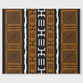 Cadeau Papier d'enveloppement de boue africain (Plat)